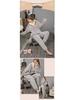 European-Size Christmas Pajamas: Plus Size Shu Cotton Fleece Long Sleeve Homewear Set