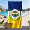 Fenerbahce - Printed Beach Towel Quick Dry Soft TowelPortable Large Rectangular Beach Blanket for Travel Swimming Pool
