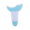 Eye Makeup Assistant Long Handle  Baffle Easy To Clean Lower Eyelid  Brush Multifunctional Silicone Crescent