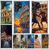 Roman Colosseum Soft Phone Case For Samsung Galaxy S22 S23 S24 S25 Edge S26 Ultra S20 FE S21 Plus + Fundas Coque Galaxy S20 S21