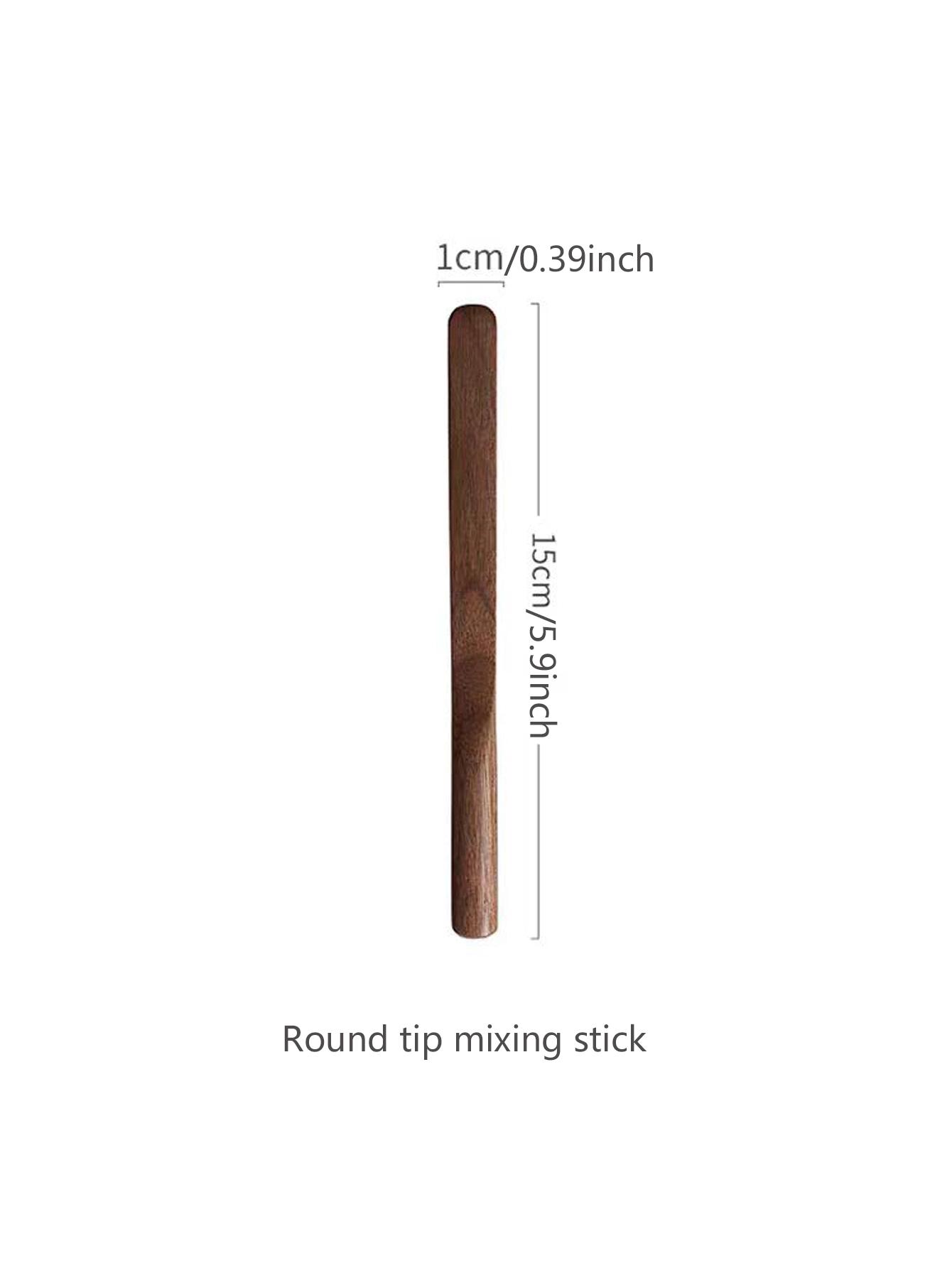 

1 шт./Кофейные мешалки, Дерево грецкого ореха, Креативная деревянная ложка, Палочка для перемешивания десертов, Ложка для перемешивания с длинной ручкой