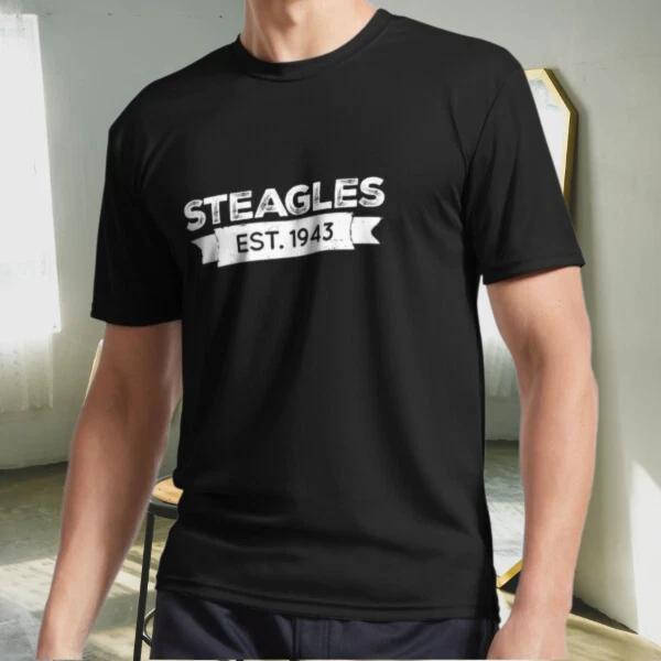 

New Shirt Steagles Active Logo T-Shirt Funny Size S to 5XL 3XL