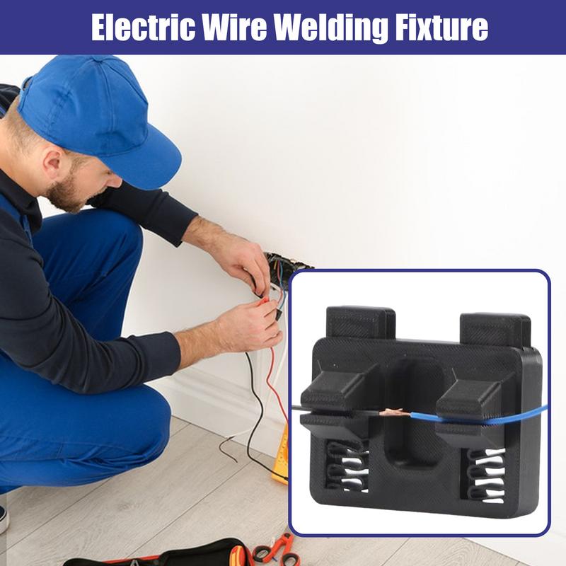 

Welding Wire Holder Electric Soldering Fixture Retaining Clip Cable Soldering Accessories Clamp With Gloves For Home Studio China Mainland