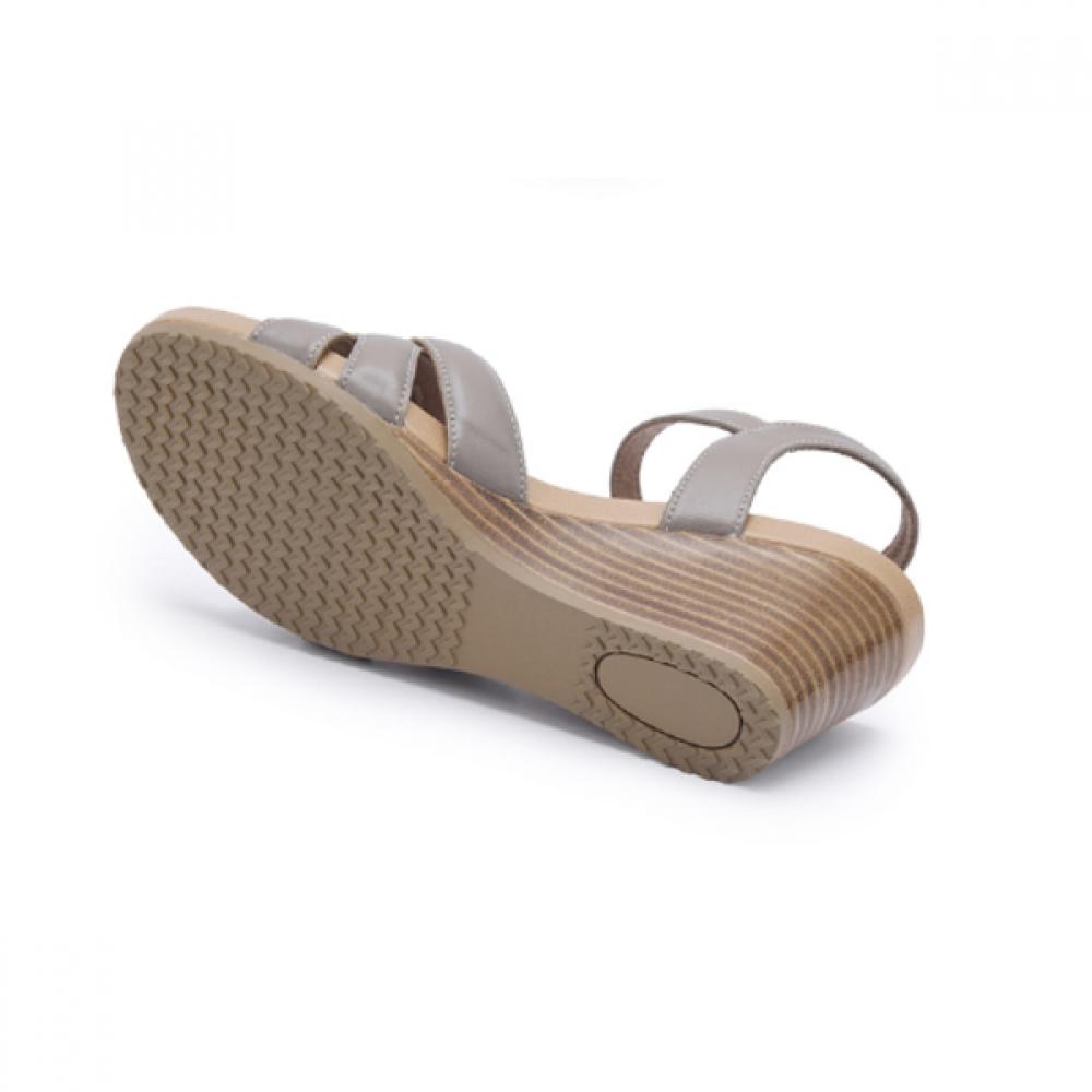 Kumkang Women Wedge Sandals Ivory G7 Gray Rensac5314g9