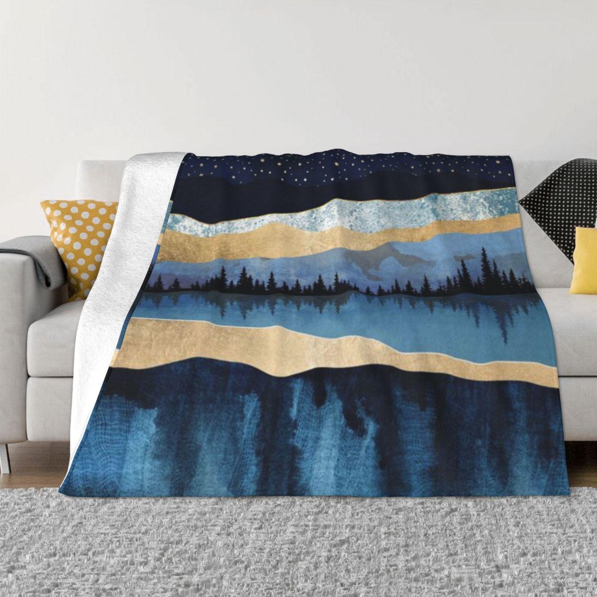 Midnight Lake Personalized Home Decor An Ultra-Soft Micro Fleece Blanket 30x40in