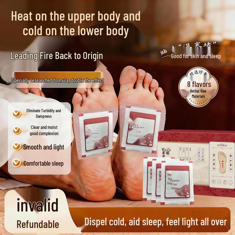 

Qilu Wu Zhuyu Cinnamon Foot Patch