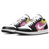 Jordan 1 Low Black Active Fuchsia Cyber CW5564-001