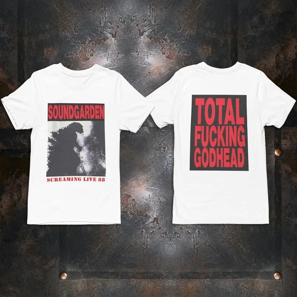 Vintage Sound Garden Screaming Live TShirt Retro Sound Garden Shirt XXXL