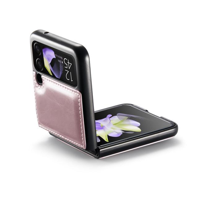 Anti-Schock-Leder-Telefontasche Klapphülle für Samsung Galaxy Z Flip 4 Flip4 5g Flip3 Flip 3 Schutzhülle für Samsung Flip4