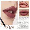 Matte Lipstick Lipliner Suit Nude Color Does Not Fade Lasting Makeup Matte Texture