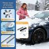 2 In 1 Car Snow Shovel Multifunctional Windshield Snow Remover Front Windshield Ice Scraping Defrost Broom Cleaner Tool