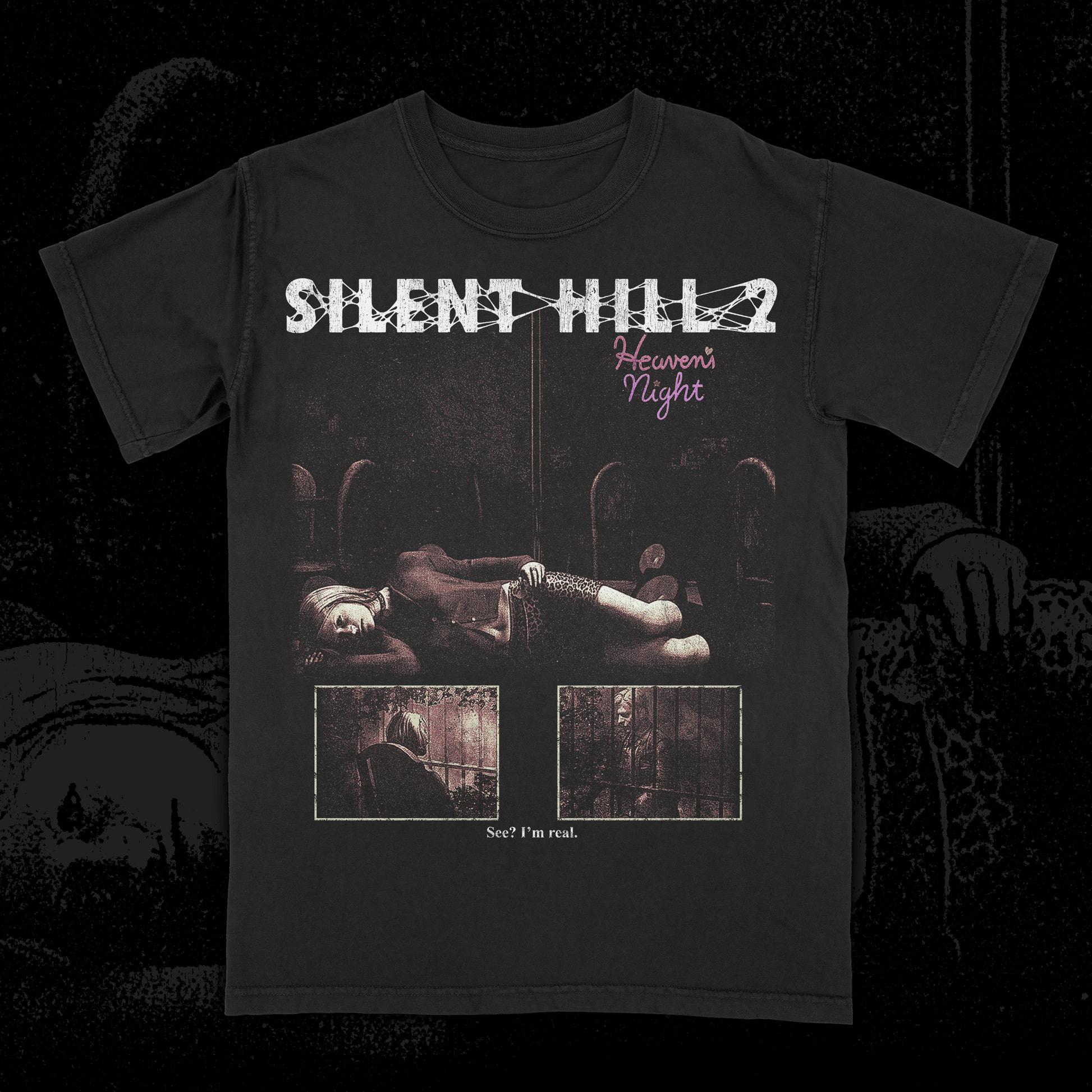 

2025 Нові футболки Silent Hill 2 Бавовняний високоякісний одяг Повсякденна футболка з коротким рукавом та круглим вирізом Футболка оверсайз для дорослих XL