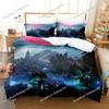 Mass Effec Bedding Set Single Twin Full Queen King Size Bed Set Adult Kid Bedroom Duvet Cover Sets 3D Print Game Bed Sheet Set74