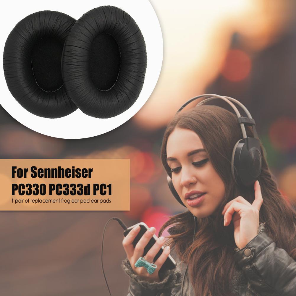 Buy PU Leather Ear Pads Cushions for Sennheiser PC 330 333D 151 166  Headphones at affordable prices — free shipping, real reviews with photos —  Joom