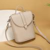 Litchi-pattern Mobile Phone Bag, Casual and Fashionable, Lightweight Handbag, Single-shoulder Crossbody Bag