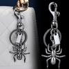 Metal Spider Bag Pendant Personalized Keychain 3-Color Spider Decorative Bag Accessories Pendant
