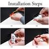 VTSJ3 2PCS LED Car Door Welcome Lights For Toyota, Logo Projector Lamps, Fits Toyota Highlander / RAV4 / Camry / Avalon / Corolla /pra