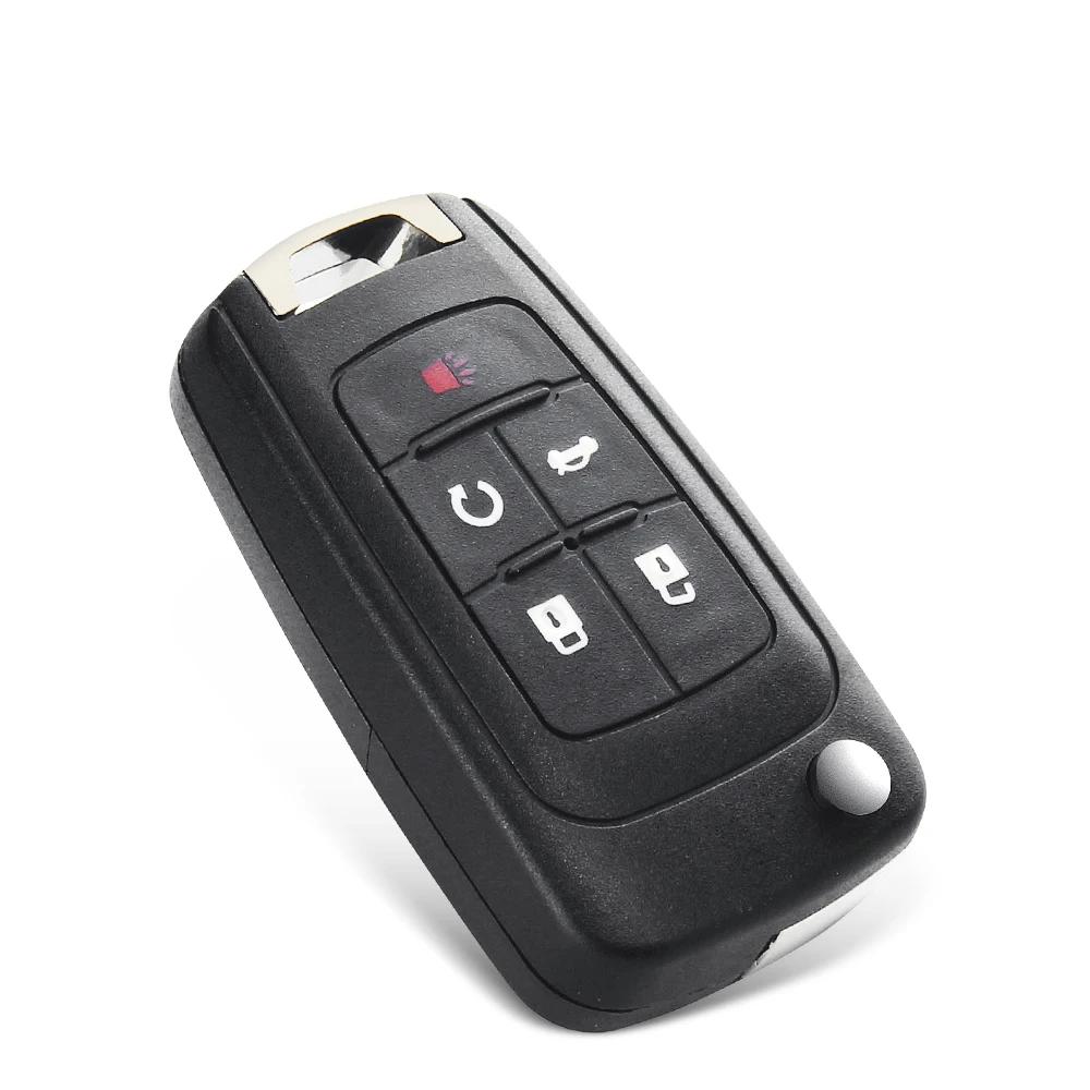 S Flip Folding Remote Car Key Shell For Chevrolet Cruze Epica Lova Camaro Impala For Opel Fob Hu100 Replacement Case