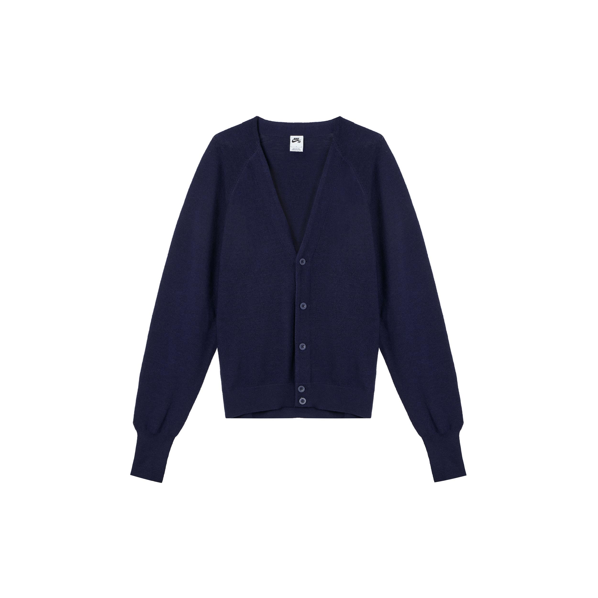 Nike SB Skate Cardigan Navy Men s FQ0516-555 XL