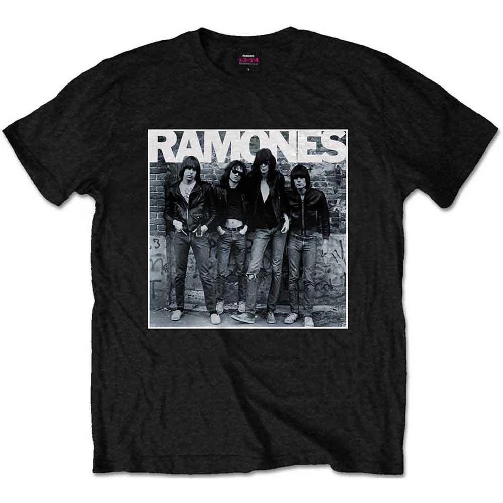 Ramones TShirt 1st Album Band Official Black New S