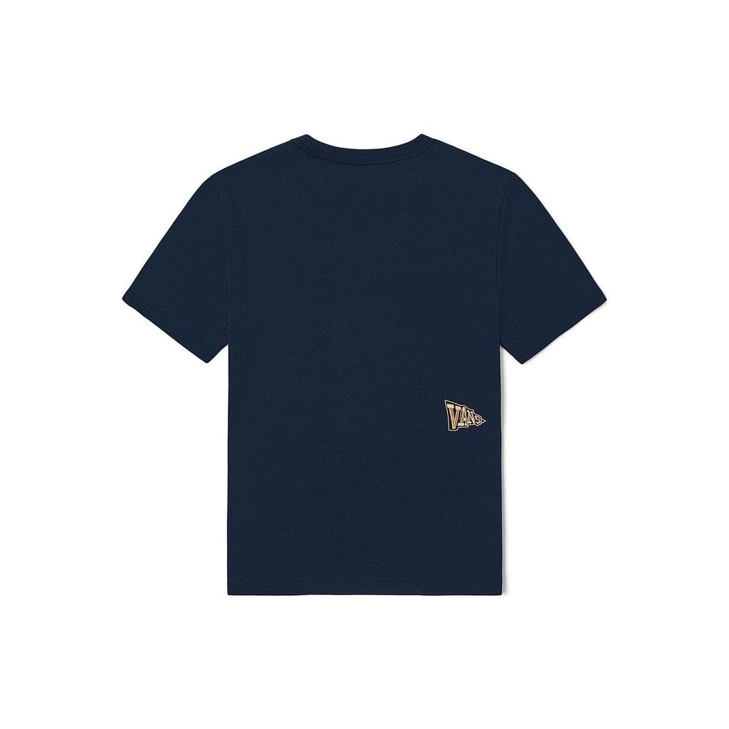 Vans T Shirts Unisex Dark Blue Crew Neck Moderate VN0002JKLKZ