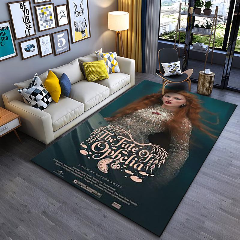 Modern Dog Puppy Animal Art Area Rug, Non-Slip Washable Throw Carpet for Living Room Bedroom Entryway Home - Decor Edition