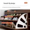 Changbaosen Entryway Flip-Top Shoe Cabinet with Bench