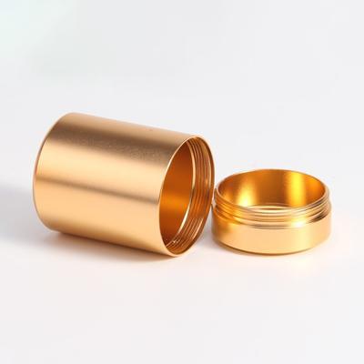 Aluminum Storage Jar Portable Seal Tea Canisters Mini Tea Storage Containers Tea Coffee Tin For Candy Chocolate Sugar Spices