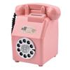 Cartoon Plastic Telephone Model Mini Money Box Ornaments Telephone Piggy Bank  Children's Toy