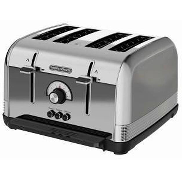

Тостер MORPHY RICHARDS VENTURE RETRO 240330 серебристый