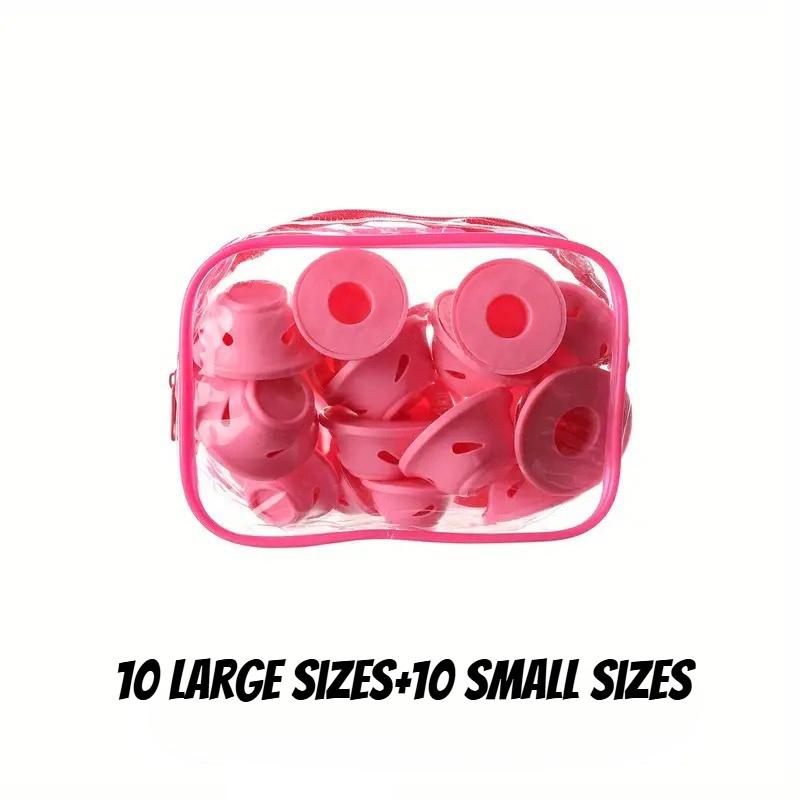 DIY Mushroom Bell Hair Rollers, Lazy Silicone Hair Curlers for Home Use