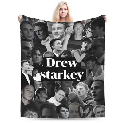 Drew Starkey Blanket Quality Warm Soft Throw Blanket Winter Girls Boys Couch Chair Comfortable Bedspread