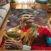 Dynamic Soccer Action carpet printing Doormat Bathroom mat Office chair cushion Art