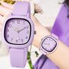 Nuevo Reloj de Pulsera de Cuarzo de Moda Marca Original Relojes para Mujer Simplicidad Pulsera Casual para Damas Correa de Silicona Reloj de Cuarzo Regalo