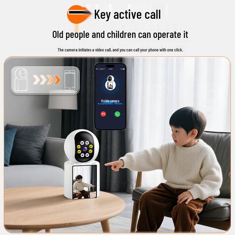 Mingsheng 360° Pan/Tilt Home Security Camera (CN Version)