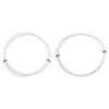 For Bambu Lab P1P Ams A1 Mini 3D Printer White And Grey Ptfe Tube Teflonto Pipe Bowden Extruder 1.75Mm Id2.5Mm Od4Mm For Bambu