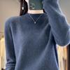Women's Cashmere Sweater Qinghe Cashmere 30% Cashmere 70% Wool Autumn and Winter Cashmere Pullover Soft and Warm