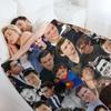 Coperta Plaid con Collage di Foto di Tom Holland calda invernale regalo divertente Trasloco calda per l'inverno Coperte