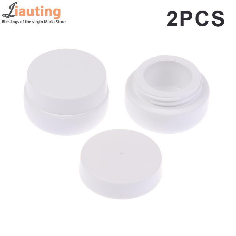 2-2.5ml Avoiding Light Nail Patting Gel Jar Nail Polish Holder Case Packaging Box Manicure UV Glue Organizer Portable Plastic