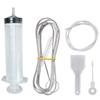 Refrigerator Drain Clean Brush Kit Wash Brush Suction Syringe 115cm Hose Fridge Drain Hole Cleaner Stick Dredge Anti Clogging