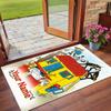 Crystal Velvet Rug Custom Name Text, Soft Non Slip Floor Mat Home DecorPippi Longstocking