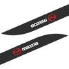 For Mazda 2 3 5 6 M5 Ms CX-4 CX-5 CX6 M3 M6 MX3 MX5 Car Accessories 2pcs Carbon Car Door Side Skirt Sill Stripe Sticker Decals