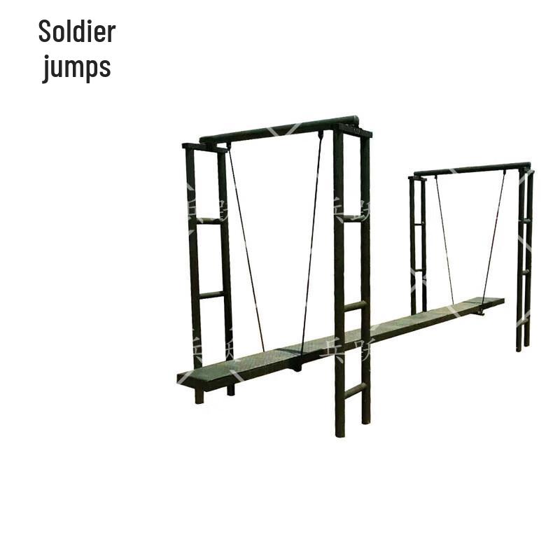 Bingyue Single Wave Wood Balance Beam