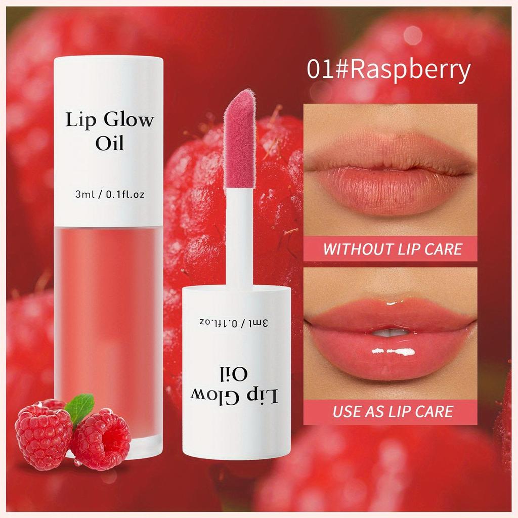 7 Kleuren Fruitige Lipgloss Lipolie Voedend Hydraterend Verbetert Droge Lips, Gebarsten Peeling Lipbasis Tootsie Lipolie Heldere Lipolie Lippenbalsem
