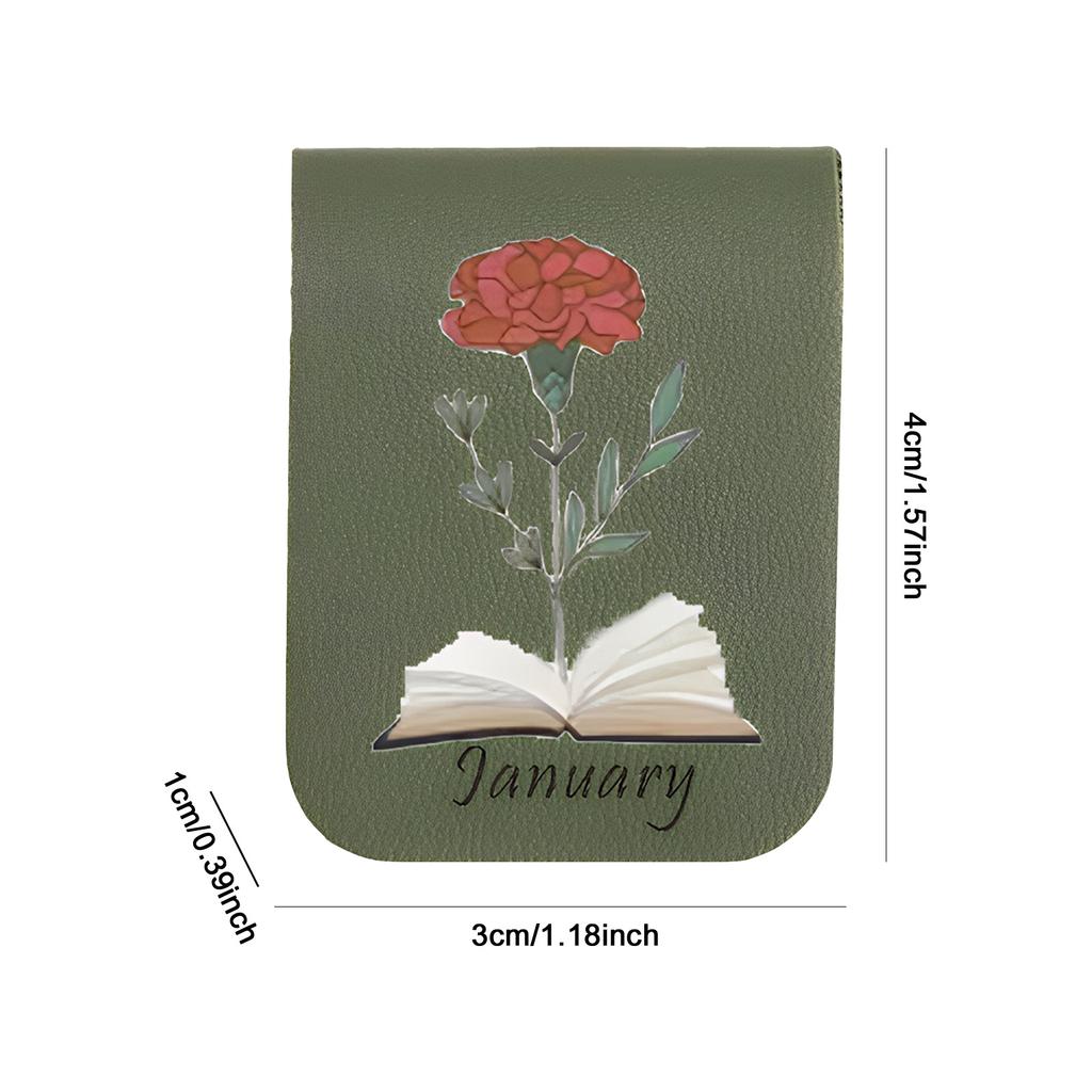 1pc Magnetic Bookmark Floral and Botanical Design Flower Fairy Bookmark for Readers Teachers and Students