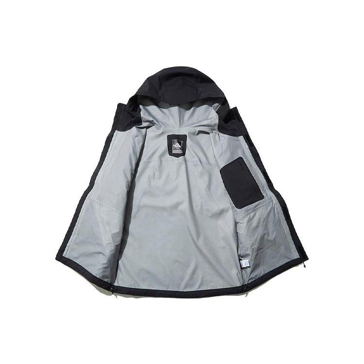 The North Face Jackets Men's Black Hooded Moderate Straight Fit NJ2HL08A