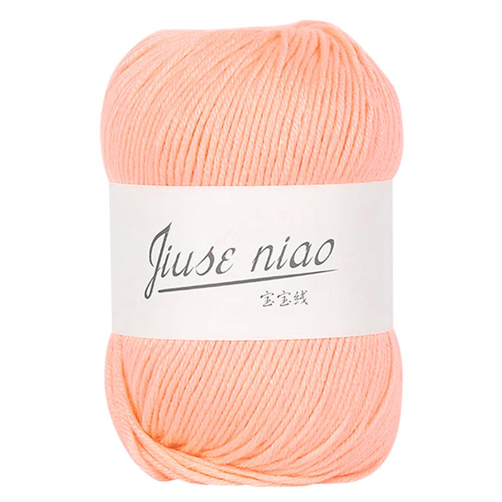 6-strand Pure Cotton Thin Yarn for Crochet Hand Stitching Knitting Baby Threads