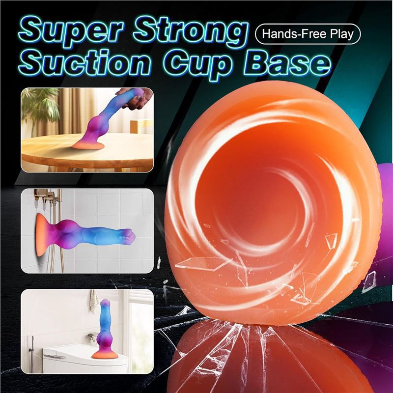 New Luminous Animals Dildos Horse Realistic Dog Dildo for Women Horse Penis Monster Dragon Anal Dildos Beautiful Women Men Sex Toys with Suction Cup