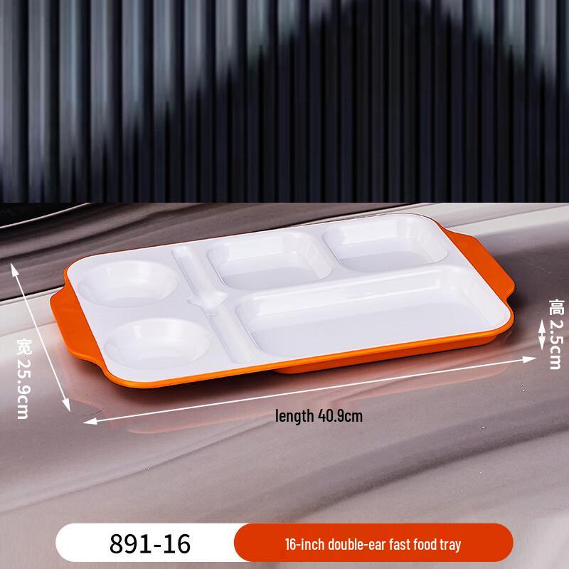 

Commercial Melamine Divided Serving Tray