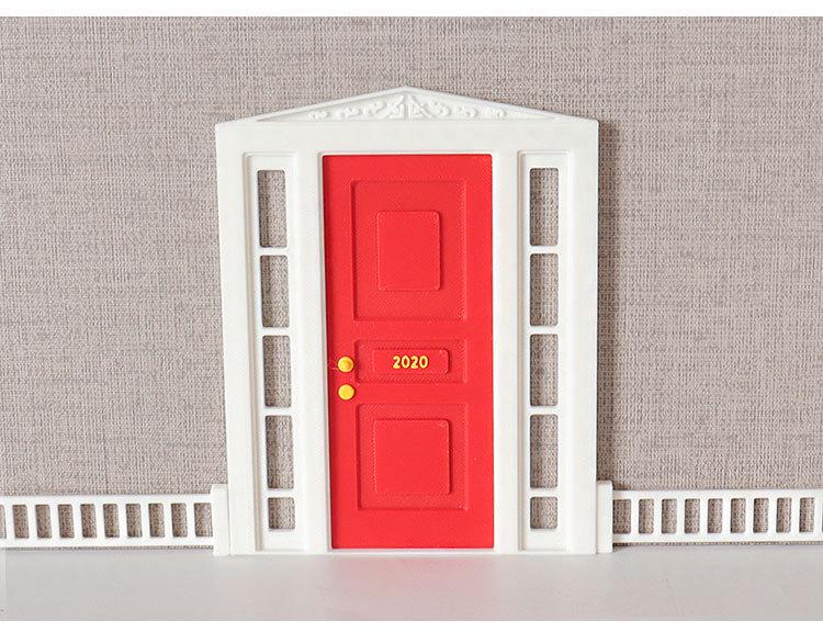 Miniature Handmade Dollhouse Doorway Decor Ornament